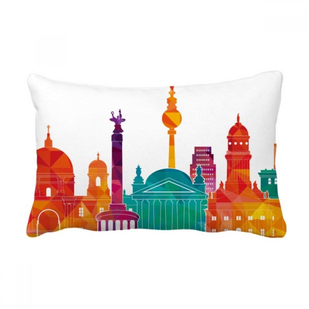 Coussin lombaire Allemagne landmark 16x24 pouces