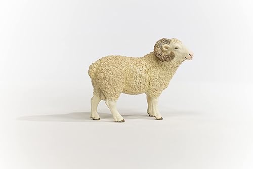 Miniatura 4 de Schleich Farm World, juguetes realistas de animales de granja para niños y niñas a partir de 3 años, figura de juguete Ram
