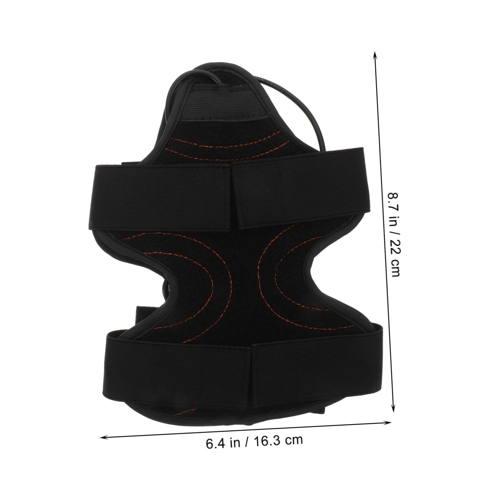 BESPORTBLE Cinturón Accesorio de Fitness Reductor de Brazos para Tonificar Músculos de Tela Negra Alta Practicidad Adecuado para Mujeres y Entrenamiento en Casa