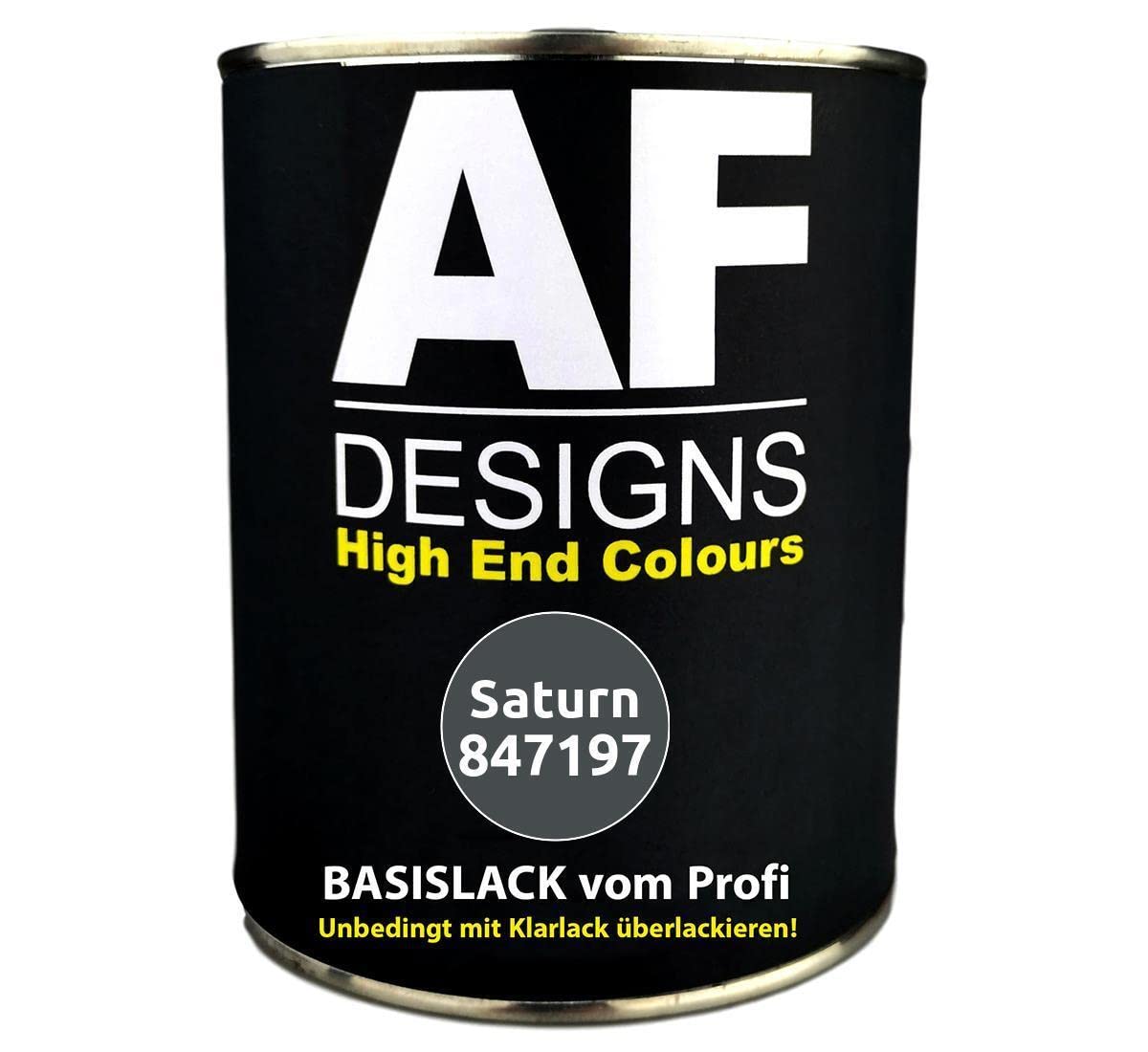 Alex Flittner Designs Peinture de voiture pour Saturn 847197 Charcoal - 1 l