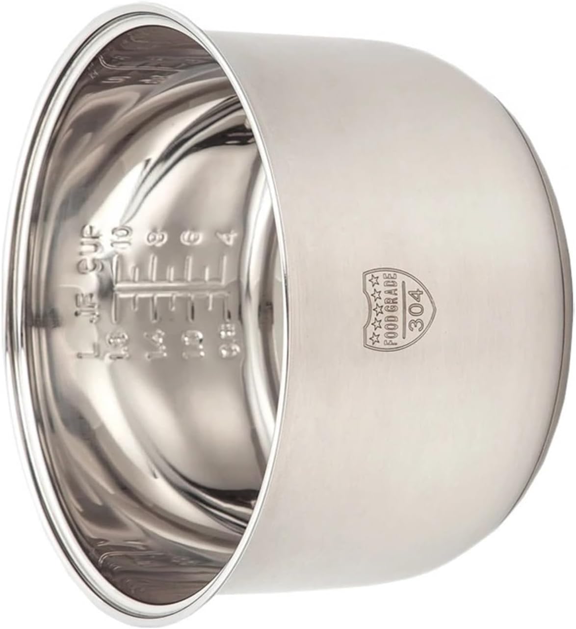 304 Stainless Steel Rice Cooker Inner Bowl, Compatible For Redmond RMC-P350, Rice Cooker Replacement Inner Pot Parts, Kitchen Home Appliances
