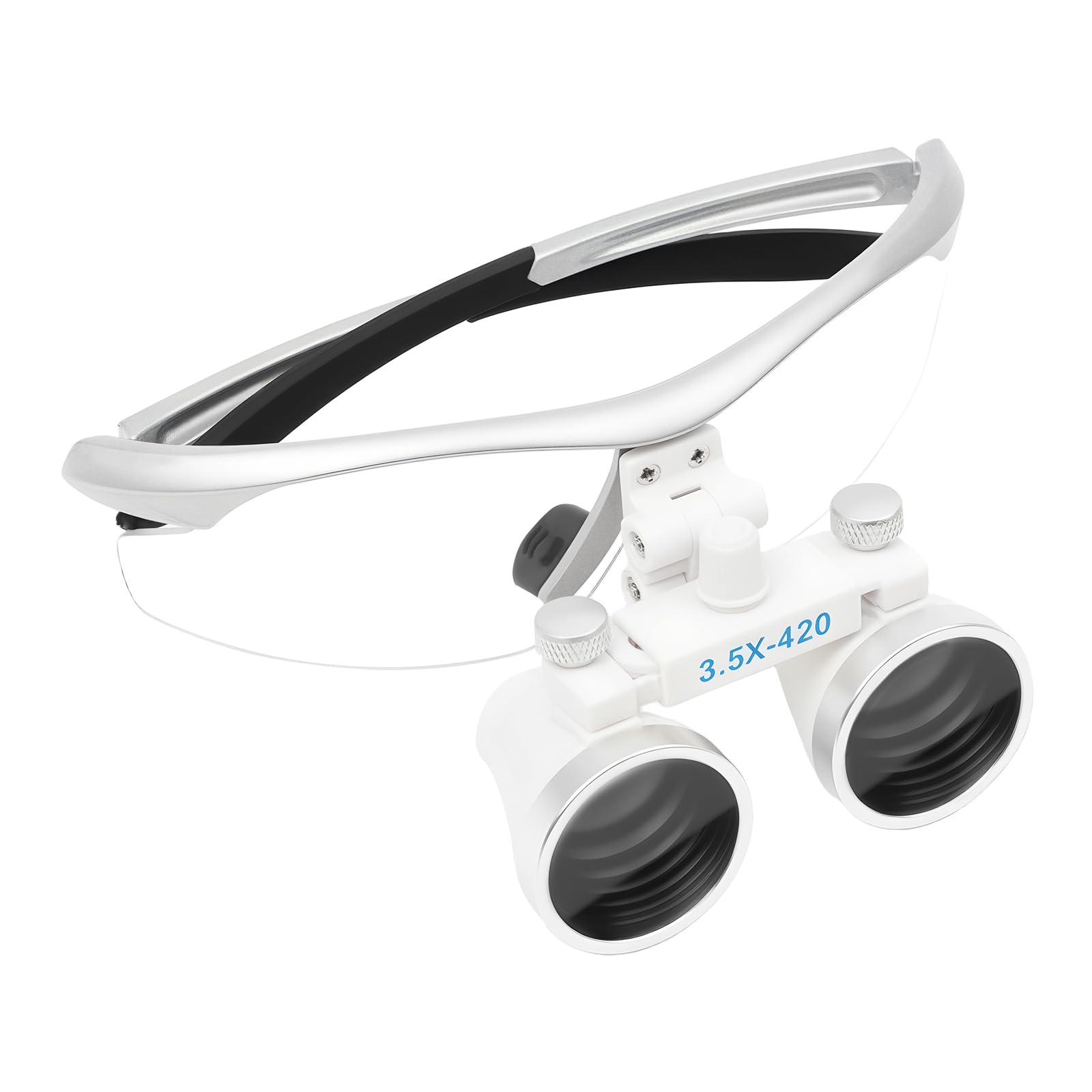 Lupa binocular profesional LED dental 3,5 x 420 mm