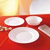 Luminarc Trianon Box of 18 Plates 6 Cups and 24 Cutlery 24.5 x 22.5 x 19.5 cm 22 cl/26 cm-2.5 mm Multi-Colour