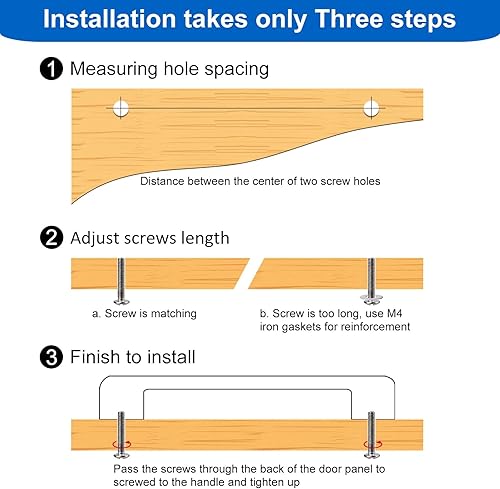 Miniatura 8 de WEAVERBIRD Manijas de gabinete de aleación de aluminio con acabado dorado, herrajes para muebles de 3-34 pulgadas (3.780 in), paquete de 10
