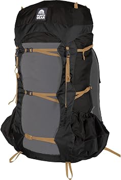 Granite Gear Blaze 60L Backpack Black/Black/Flint/Bourbon Regular Torso