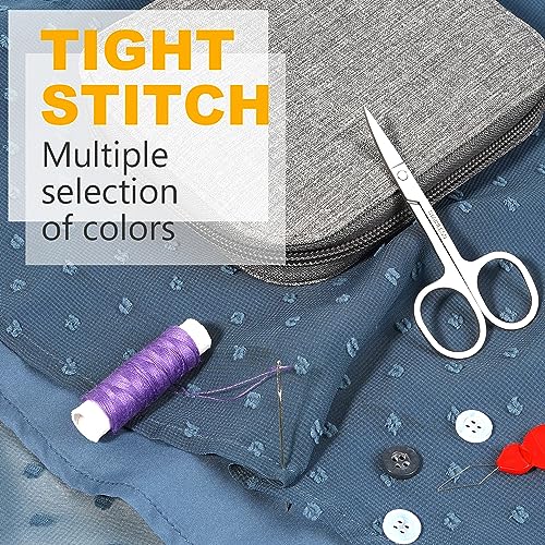 image for JUNING Sewing Kit with Case Portable Sewing Supplies for Home Traveler