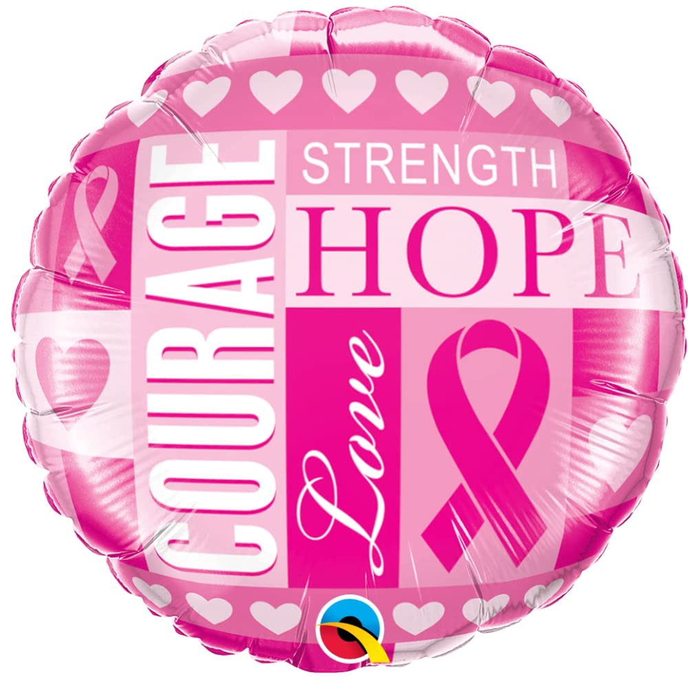 Breast Cancer Inspirations Awareness 18" Foil Balloon (10% of all sales will go to the Pink Ribbon Foundation 1080839