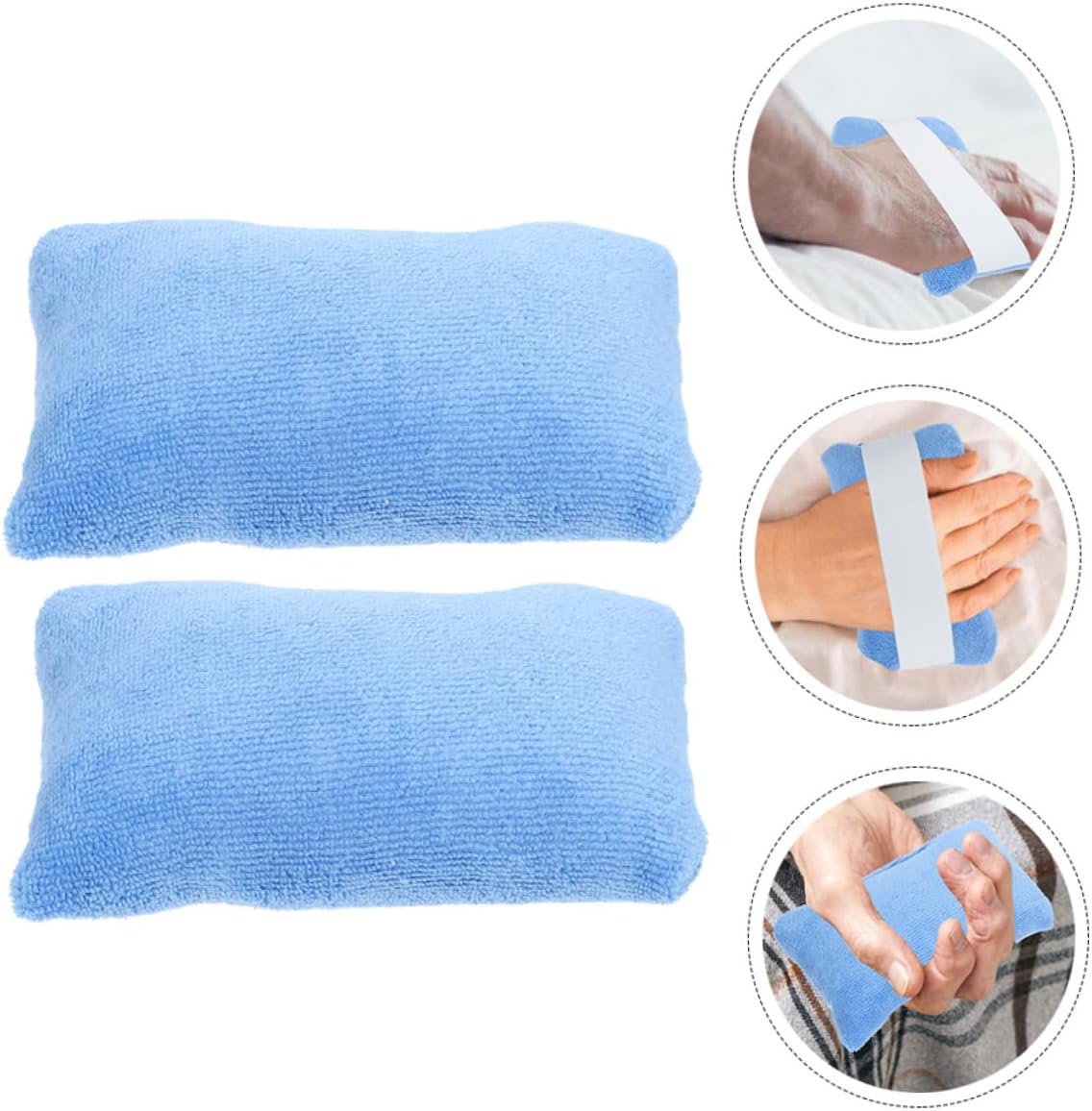 CALLARON 2pcs Finger Separation Pads for Hand Exercise Comfortable Grip Training Tools for Seniors Safe Material for Enhanced Dexterity and Mobility