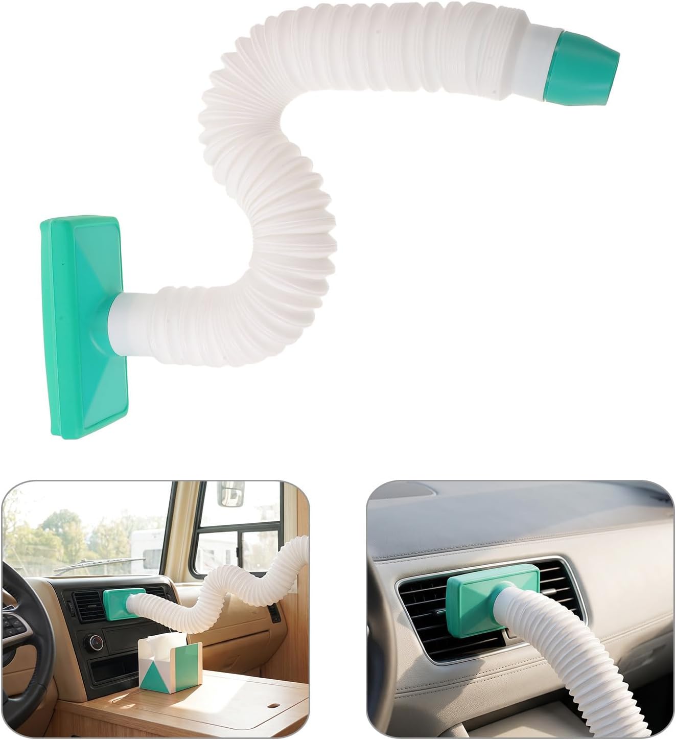 Car Ac Vent Hose Extension Flexible Duct Tube for Truck Rv