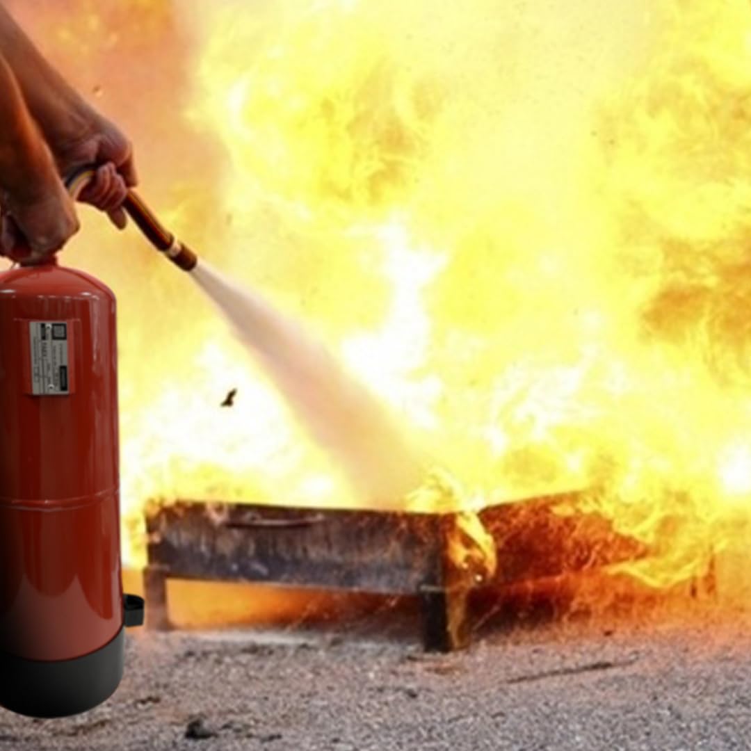 AUXI-FOC | Extintor de Incendios AQUALITHIUM Ion-Litio 6 litros| Especial Para Coches Eléctricos | Extintor Para Coche Seguro Y Eficiente con Alta Tecnología | Ideal Para Hogar Y Vehículo.