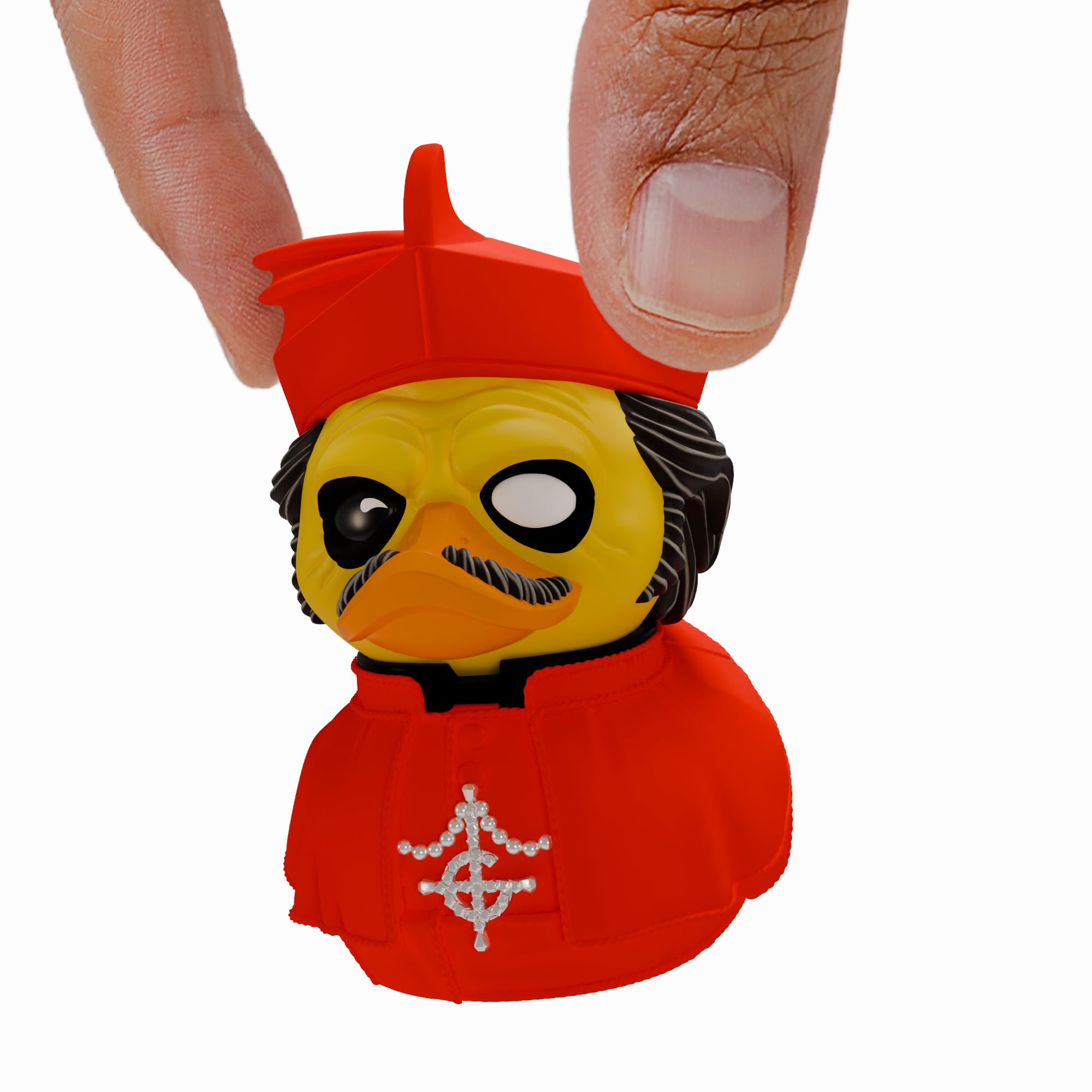 TUBBZ Mini: Ghost - Cardinal Copia Cosplaying Rubber Duck Vinyl figure – Official Collectible for Fans of Ghost the band