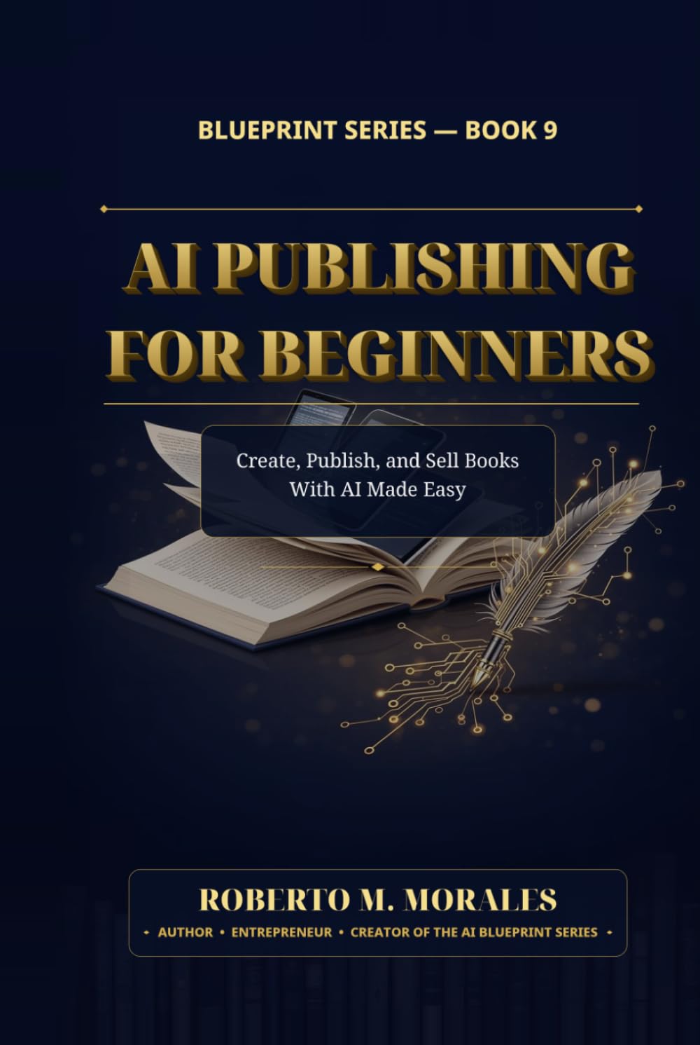 AI Publishing for Beginners: Create, Publish, and Sell Books With AI Made Easy (AI Blueprint Series)