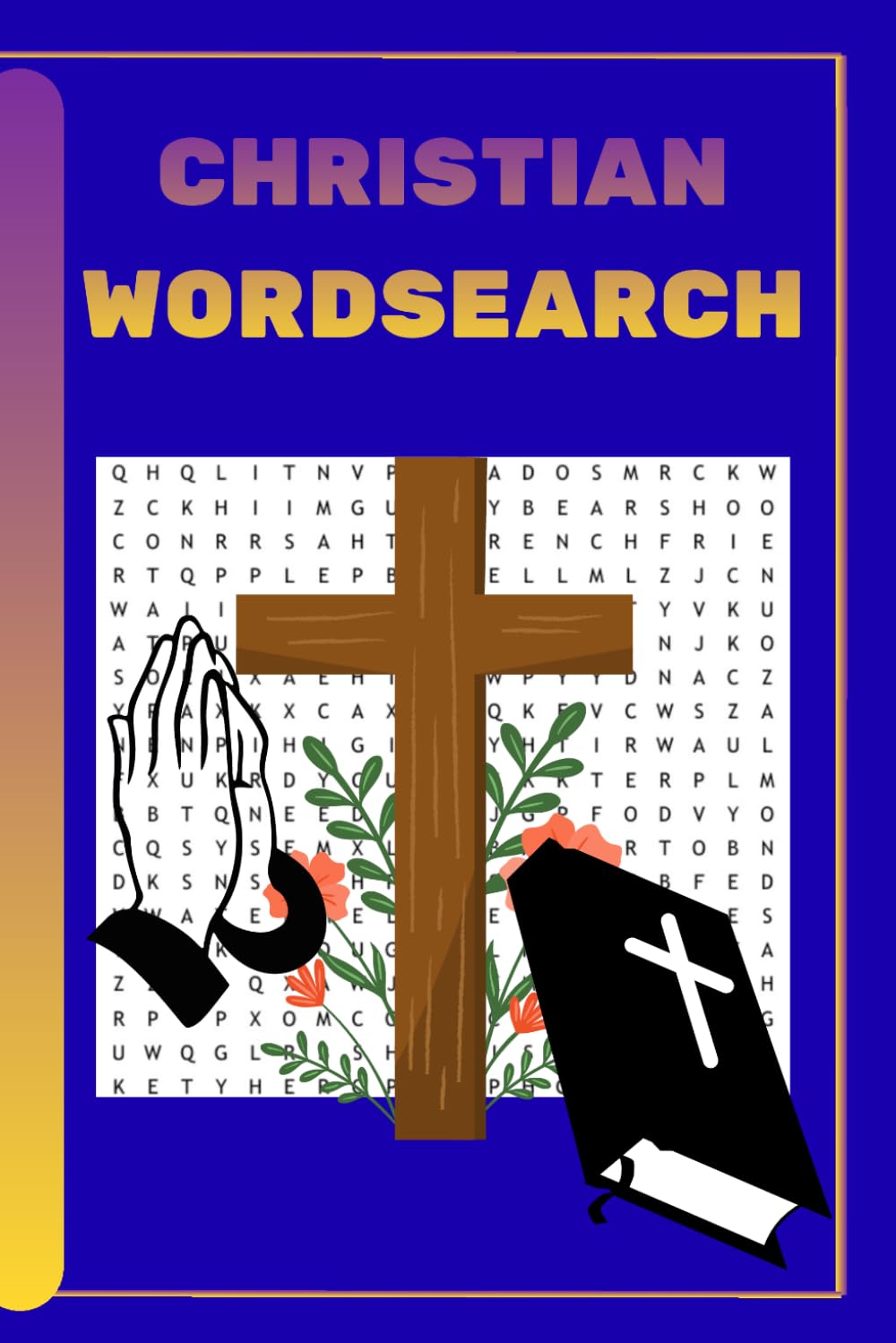Bible Word Search Book: Christian themes puzzle