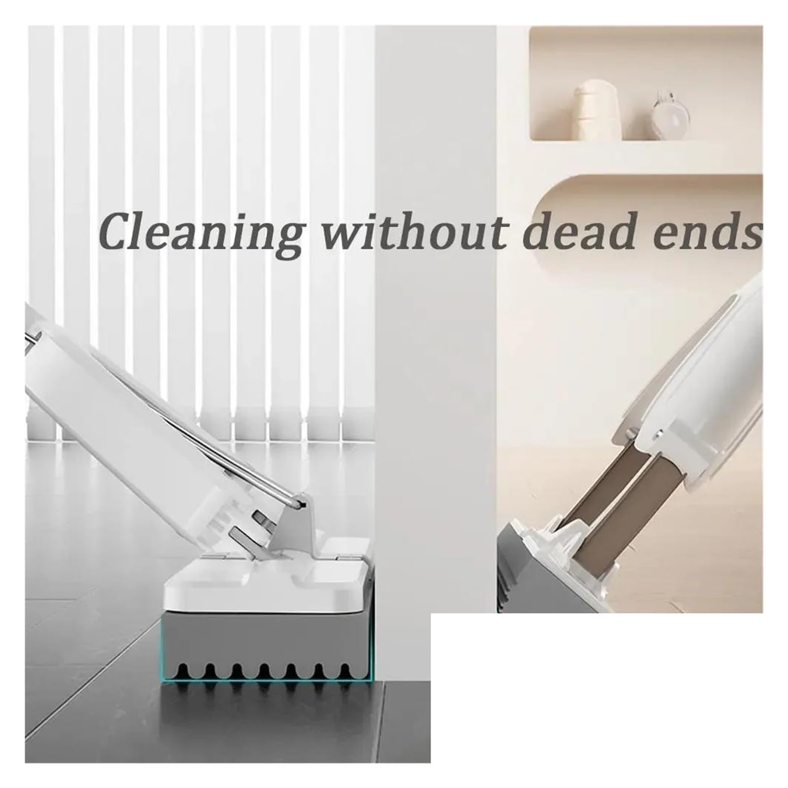 Trapeador de colodión autodrenante de presión, herramientas for pisos de madera, azulejos, paredes de baño, centrifugado de limpieza, herramienta for limpiar pisos, cocina y hogar.(1x mop 1x sponge)