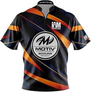 Logo Infusion Dye-Sublimated Bowling Jersey (Sash Collar) - I AM Bowling FUN Design 2014-MT - MOTIV (4X-Large)