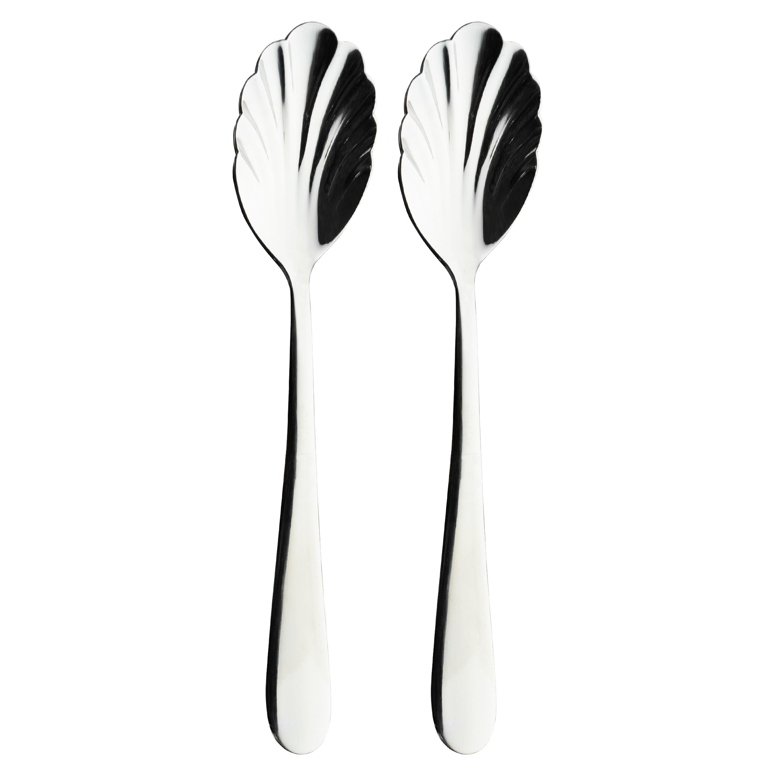 Grunwerg Windsor Carded 2-Piece Jam Spoon Set 2JMSWDR/C, 18/0 Stainless Steel