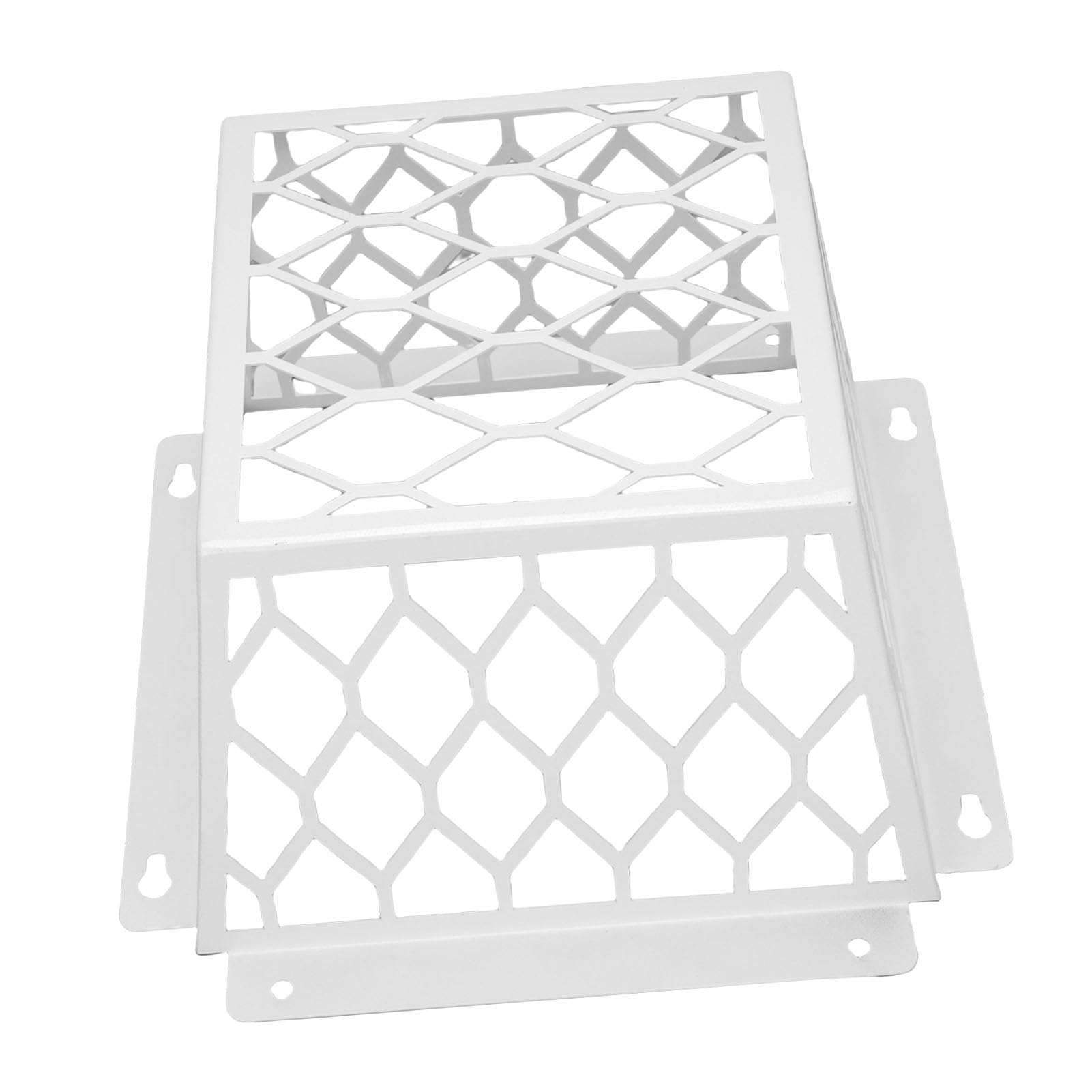 FTVOGUE Protezione per Uccelli per Presa d'aria per Asciugatrice, Protezione per Copertura di Ventilazione in Acciaio Al Carbonio per Presa d'aria di Scarico da 3-4 Pollici, Impedisce l'ingresso