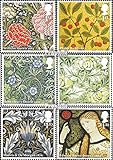 Prophila Collection Großbritannien 3097-3102 (kompl.Ausg.) postfrisch ** MNH 2011 Designbüro Morris & Co (Briefmarken für Sammler)