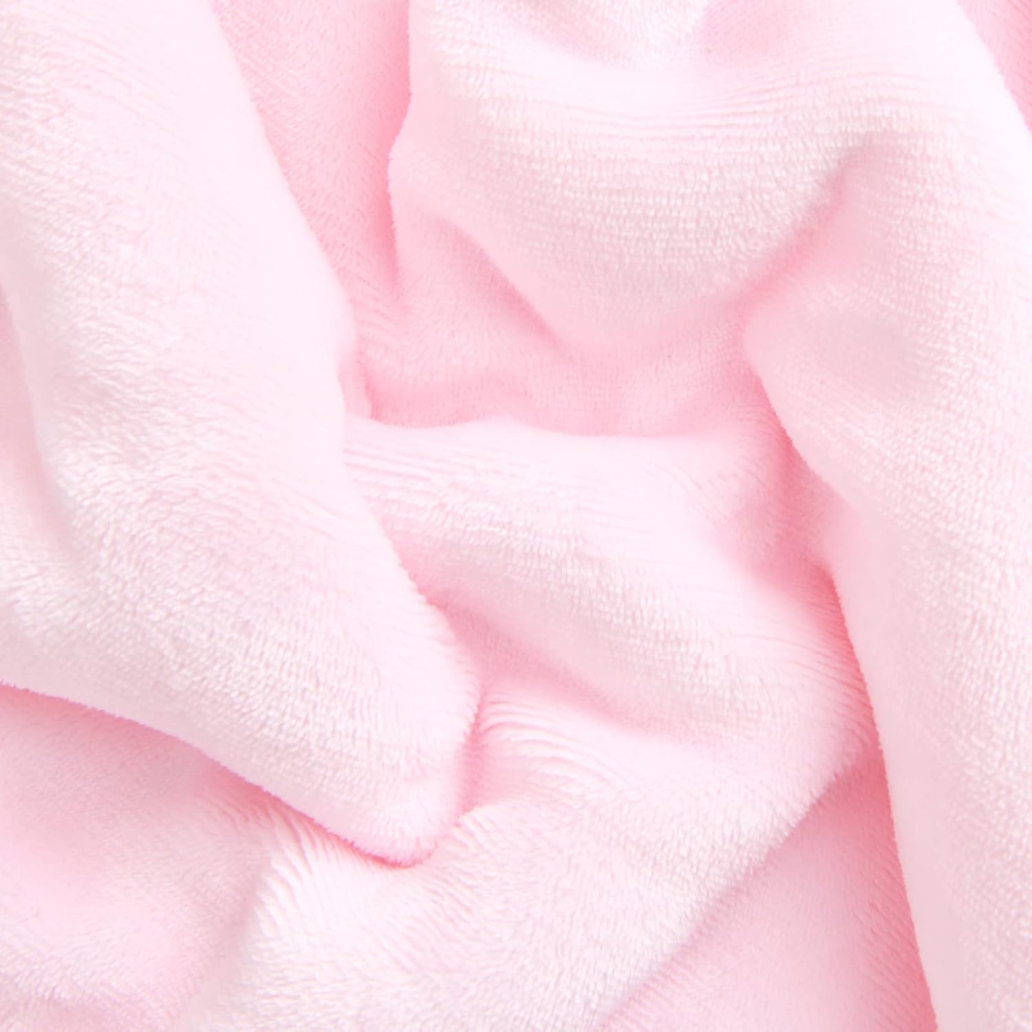 SOCHOW Sherpa Fleece Throw Blanket, Double-Sided Super Soft Luxurious Plush Blanket Twin Size, Light Pink, 60x80 inches - Image 5