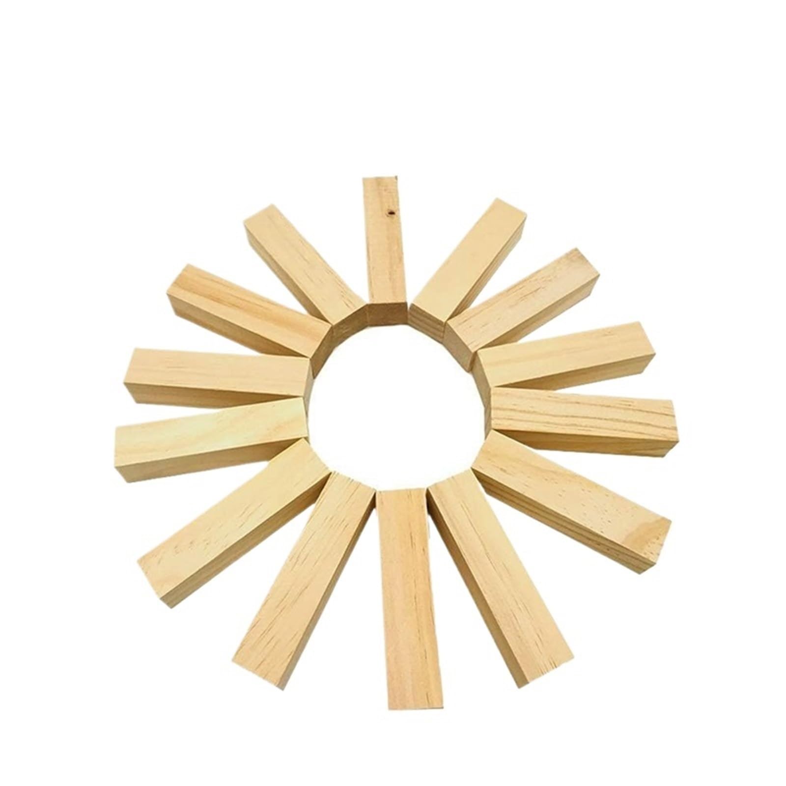 MRVAKDYDI Basswood Carving Blocks, Basswood Carving Blocks Unfinished Wood 14 Pcs 10x2.5x2.5cm Wood Color