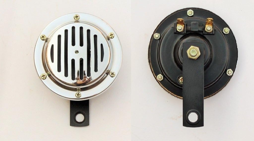 NEW HORN 12V SET of Two for two wheeler scooter motorbike vehicle type