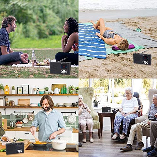 O Ocean Digital WR23D Ocean Digital Wr-23F Portable Fm Internet Radio 2.4 Inch Color Lcd Built-In Battery Wi-Fi Bluetooth thumb #4