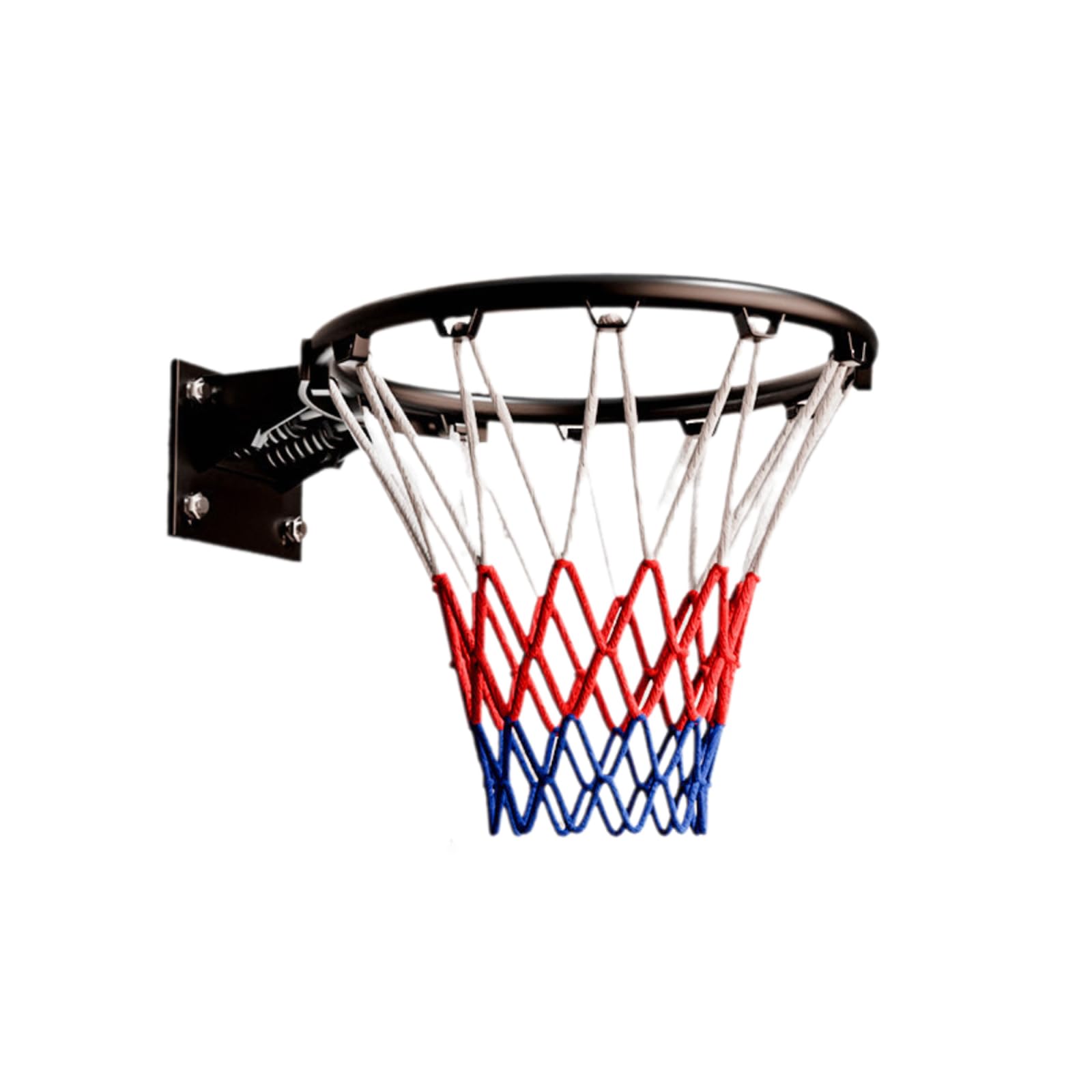 Canasta Baloncesto Pared,Canasta Baloncesto Interior,Canasta Baloncesto Exterior Pared,Anillo De Baloncesto SóLido,Doble Resorte,para Entretenimiento Diario,para áRbol,Postes