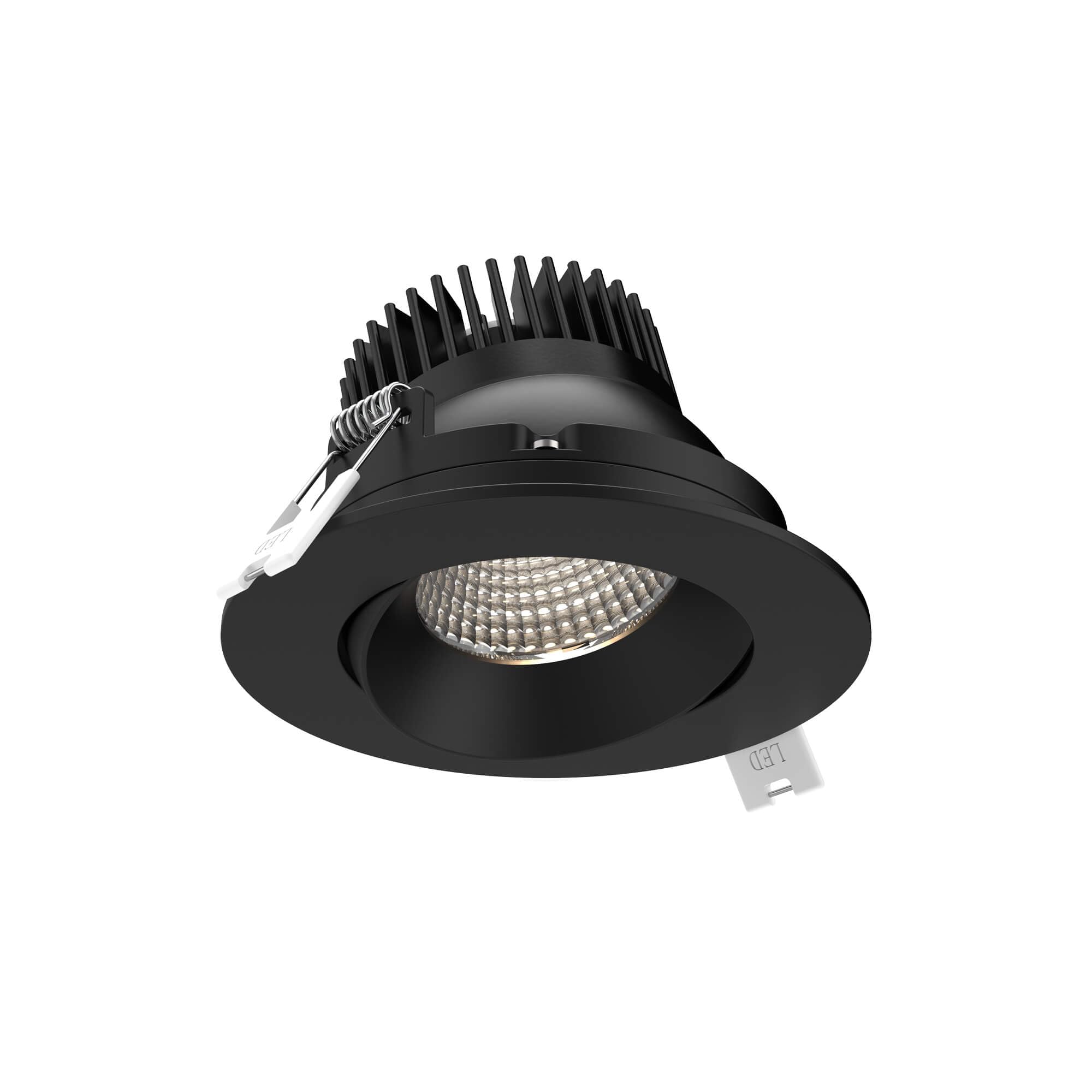DALS LightingGBR35-CC-BK Recessed Lighting, 1-Light 12 Watts, Black