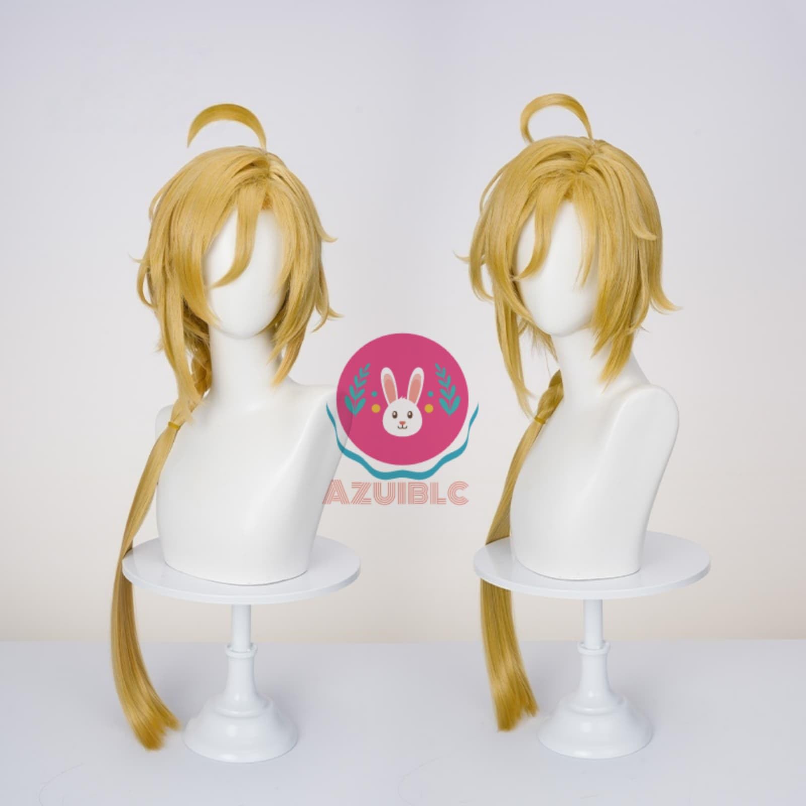 Amazon.co.jp: 【Azuiblc】ヒューゴ コスプレ ウィッグ 金髪 ロング