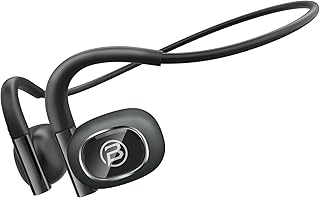 BUGANI Open Ear Headphones Wireless Bluetooth, Touch Control Bluetooth Headphones Bluetooth 5.3, Waterproof Sport Wireless Headphones, Wireless Earphones with Clear Talk, 8 Hours Playtime