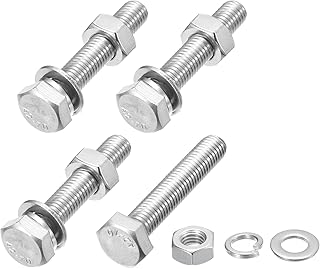 METALLIXITY Hex Head Screws Bolts, Nuts, Flat...,