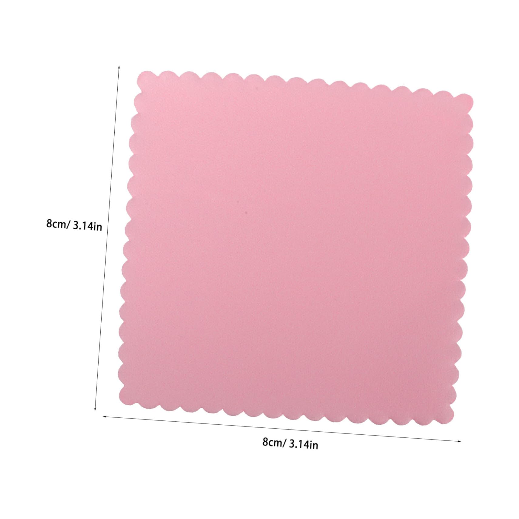 jojofuny 5 Series Paño De Limpieza De Plata Pulido Lentes Limpiador De Joyas De Plata Esterlina Polaco Ultra Telas De Microfibra Trapos De Microfibra Fibra Extrafina Rosa 100 Piezas*5