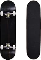 Vista 2 de Patinetas, 7 Capa de Arce Canadiense Doble Patada Cóncava Estándar y Trucos Patinetas para Niños y Principiantes 31" x 8" Completo Patineta