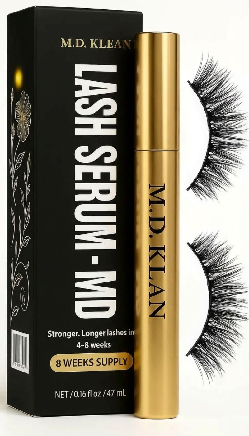 M.D. KLEAN Korean EyeLash Serum, ( 5 ML ) Lash Growth Fuller