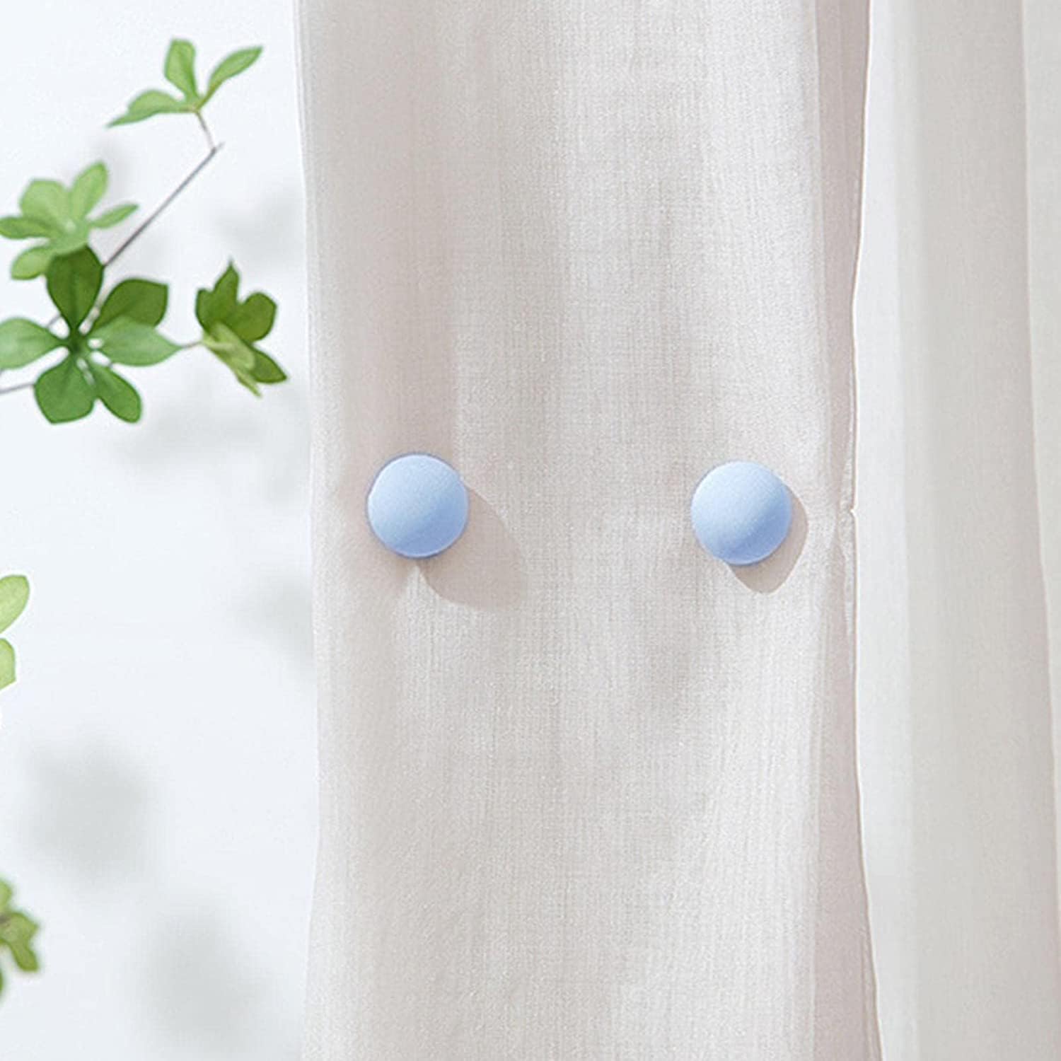 Quilt Fixing Pins Fabric Covered Button Tacks for Cushions Curtains Sofa Covers Upholstery Bedding Duvet Holder Push Pin Fasteners (Blue_16Pcs) 4