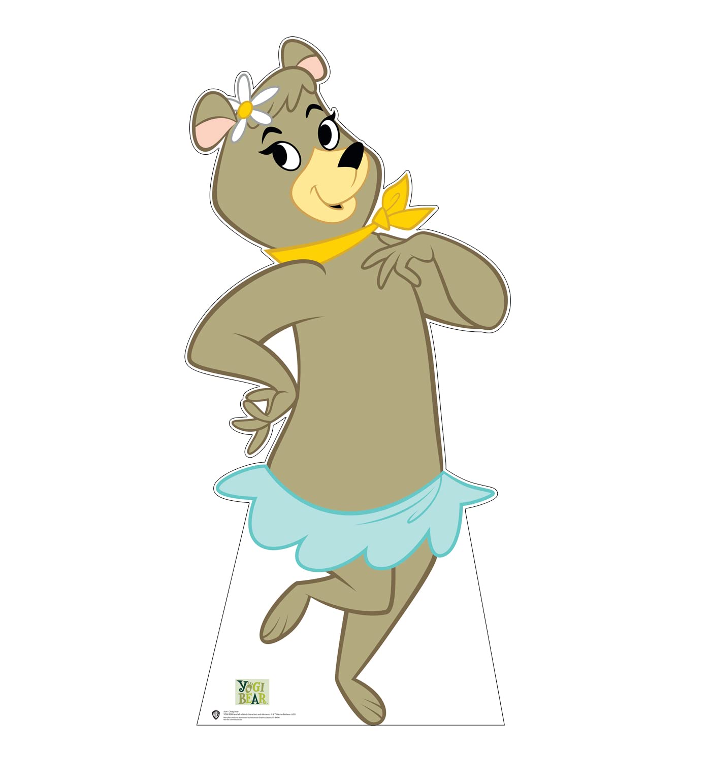 Cardboard People Cindy Bear Cardboard Cutout Standup - Yogi Bear