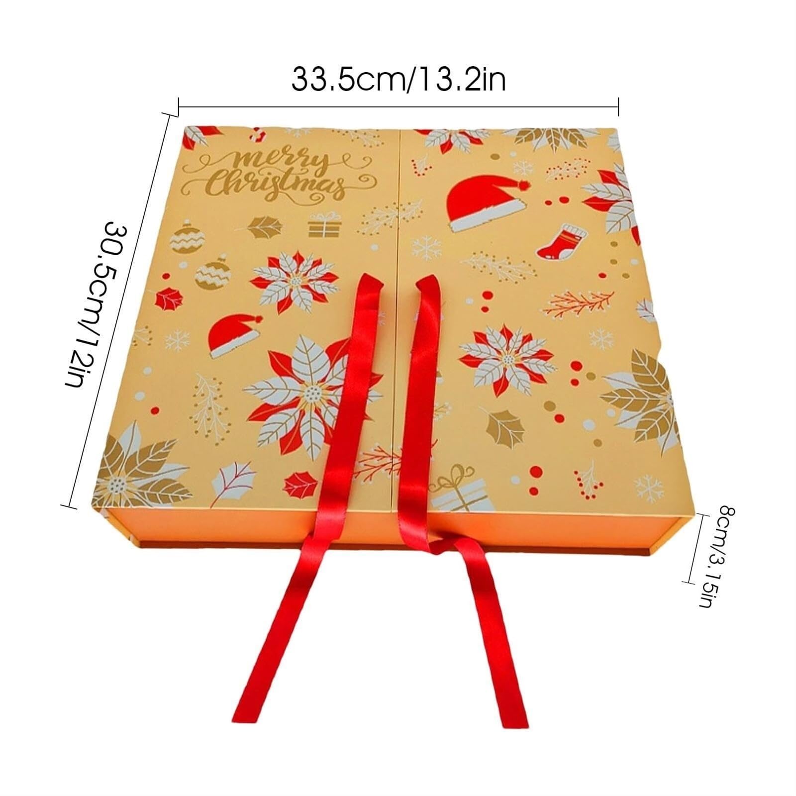 Leere Adventskalender-Boxen, Weihnachten, Leerer Adventskalender 2024, Selbstbefüllender Adventskalender, 24 Raster, Erwachsene Haben Ihren Eigenen Adventskalender Gemacht