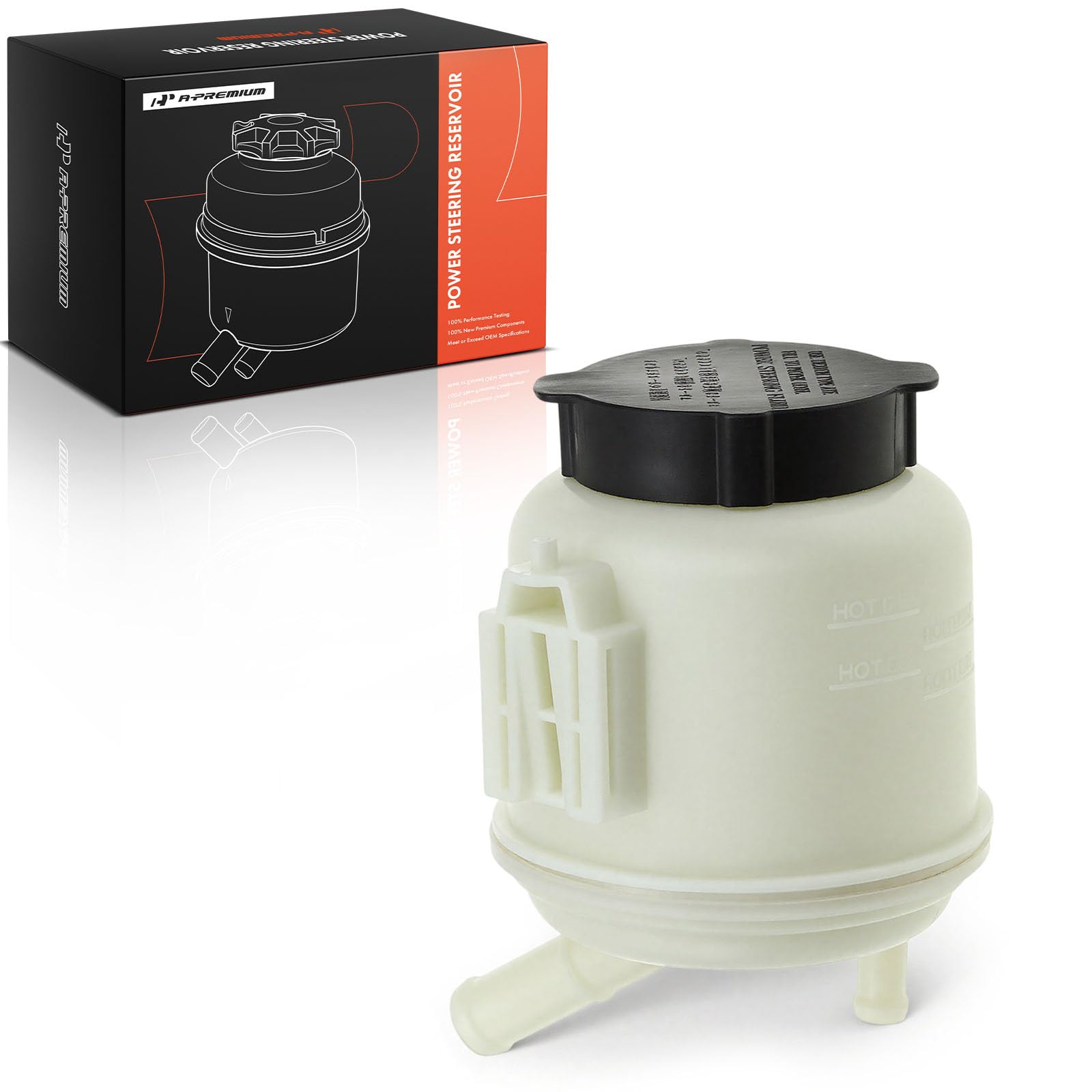 A-Premium Power Steering Reservoir/Tank with Cap Compatible with