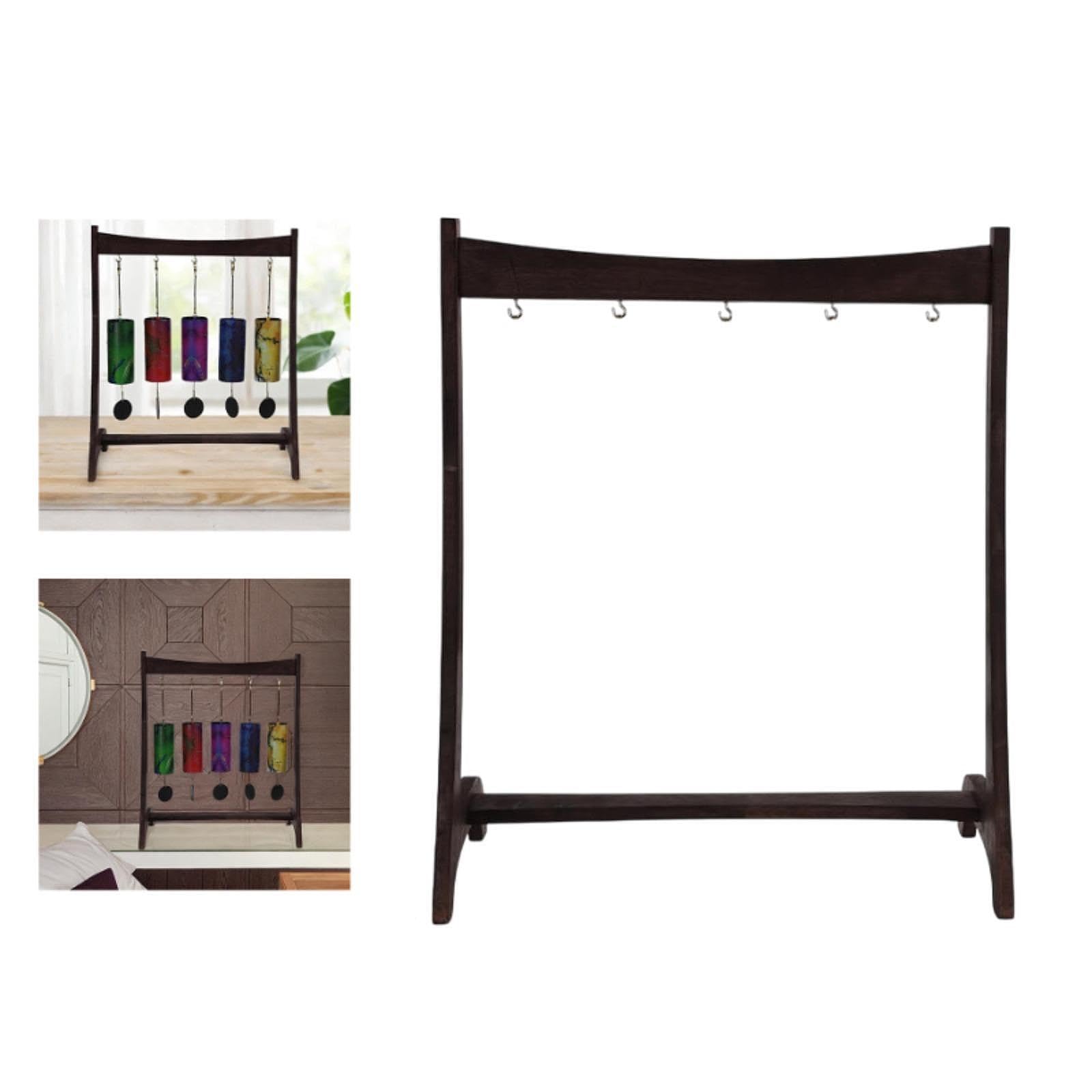 Supporto per Carillon da Tavolo con Base in Legno Resistente Appendi Decorazioni Floreali Porta Penna Calligrafica Portapiante Ornamentale Adatto per