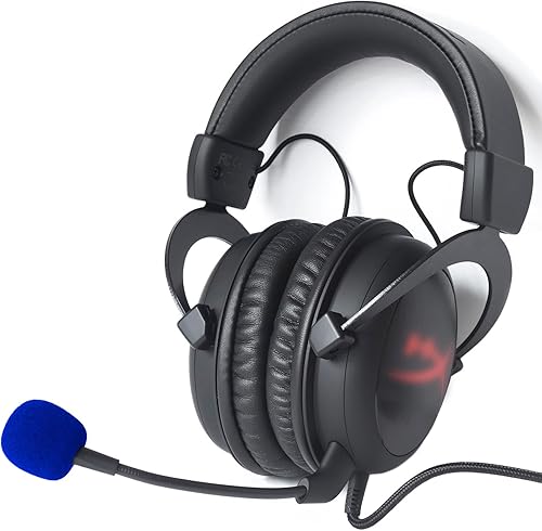 Miniatura 3 de LEFXMOPHY Cloud II - Repuesto de espuma de micrófono para HyperX Cloud 2 / Alpha/Alpha S/Mix/Core Gaming Headphone/Cloud Chat Headset Micrófono Pop