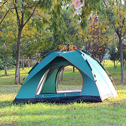 Carpa automática pop up para 3-4 personas azul miniatura 3