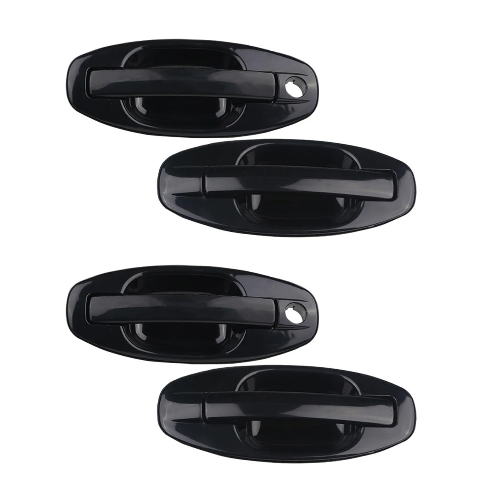 Cqjjxkyc 4Pcs Support Handle Car Outside Door Handle Kit Fit For Santa Fit For Fe 2001-2006 Exterior Door Handles 83660-26000 83650-26000
