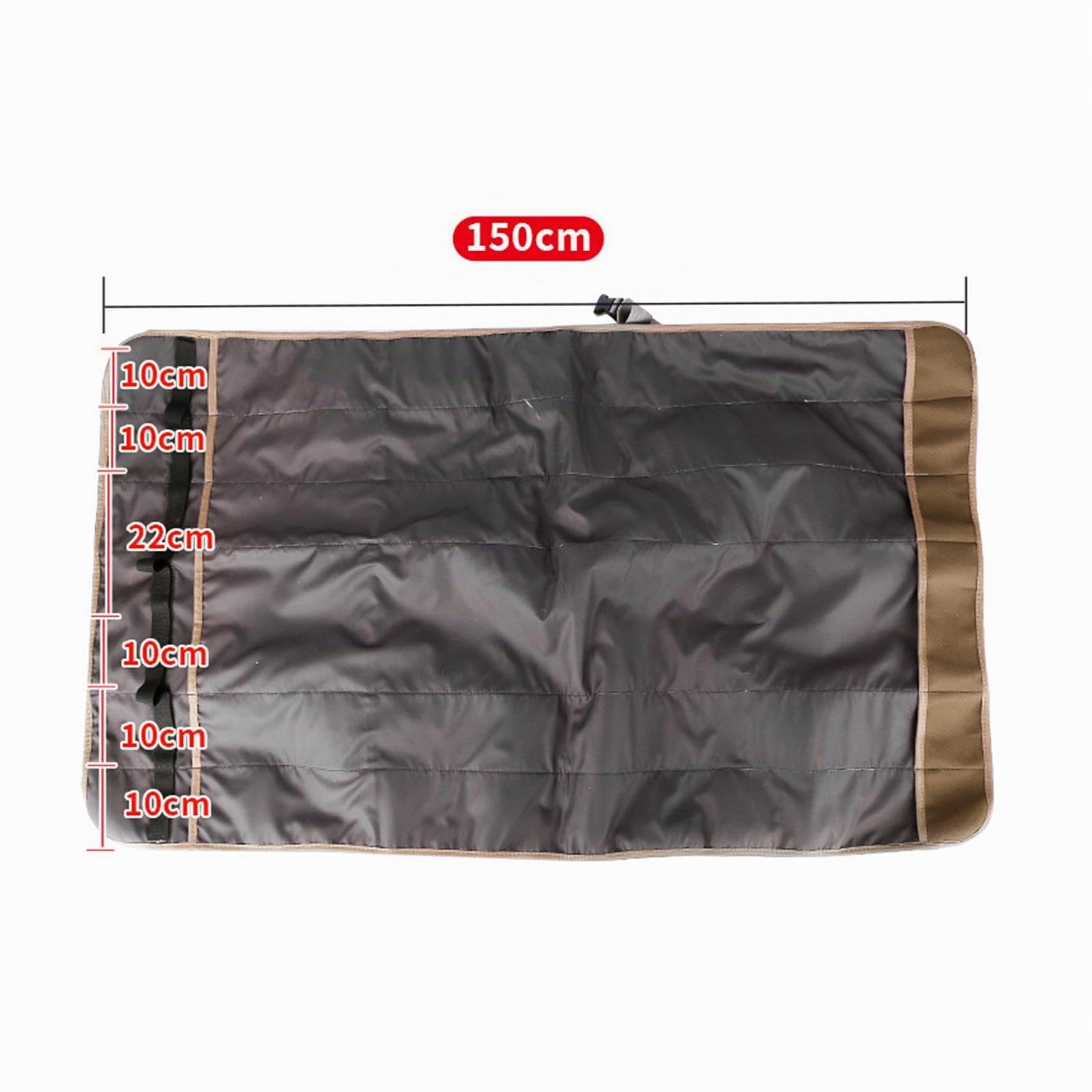 Bolsa de cañas de Pescar Estuche de Viaje Organizador de cañas de Pescar Plegable Funda Protectora Estuche Impermeable de Gran Capacidad Estuche de