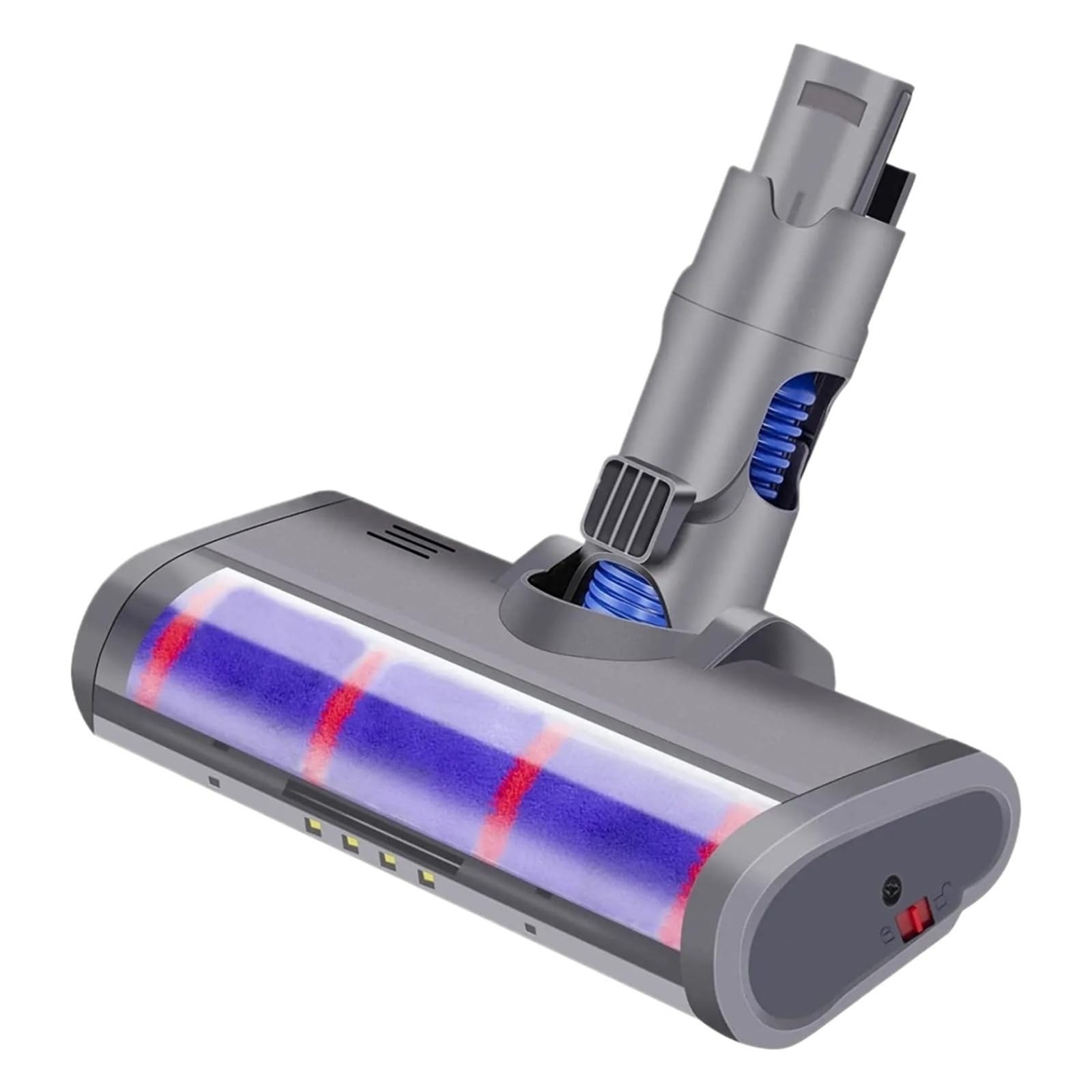 Herramienta motorizada for Cabezal de Cepillo de Suelo, Accesorios de Rodillo barredor Suave for aspiradora, Compatible con Dyson V6 DC58 DC59 DC61 DC62