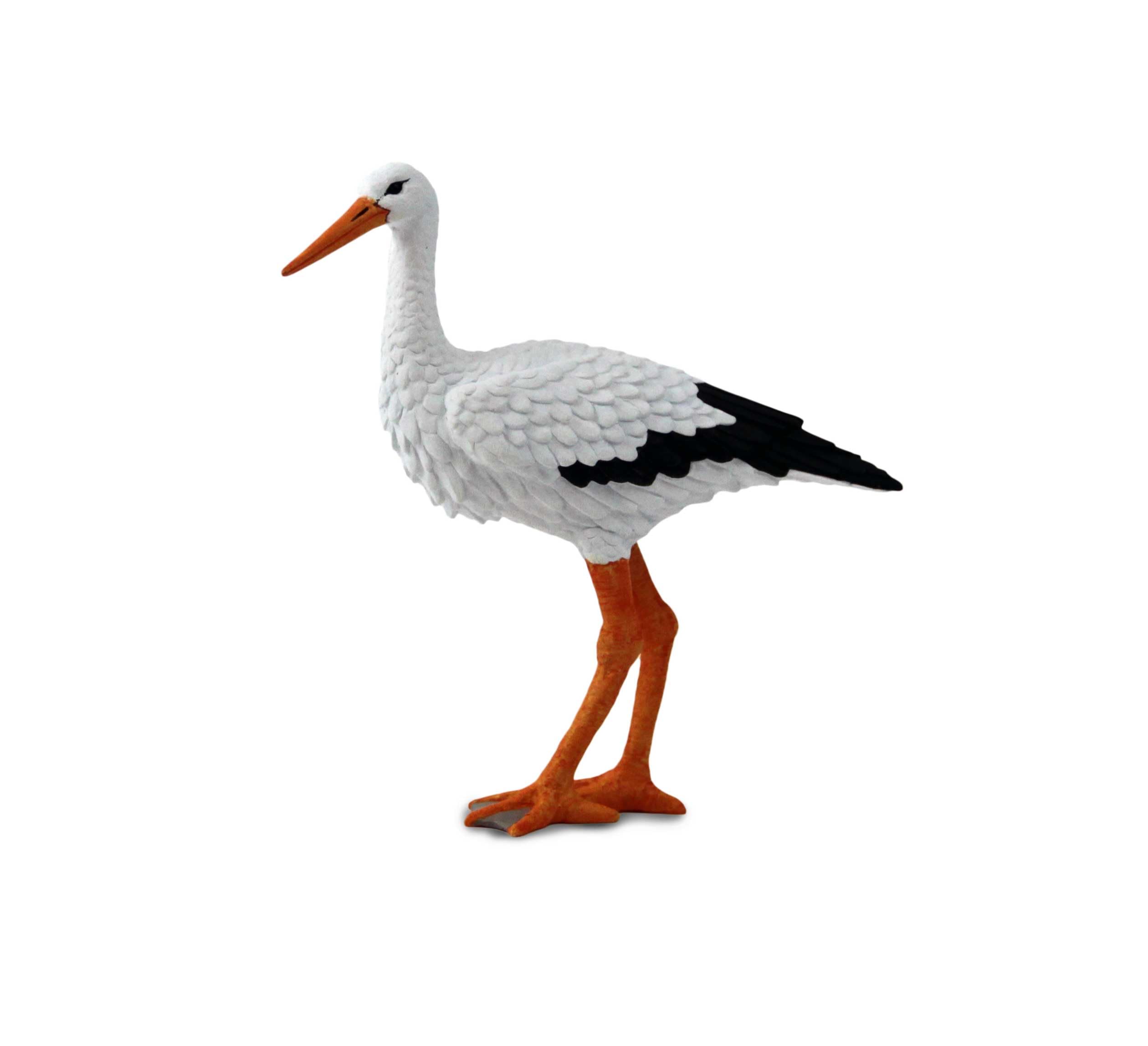 Amazon.co.jp: Safari Ltd. コウノトリ おもちゃ - 5インチ リアルな鳥
