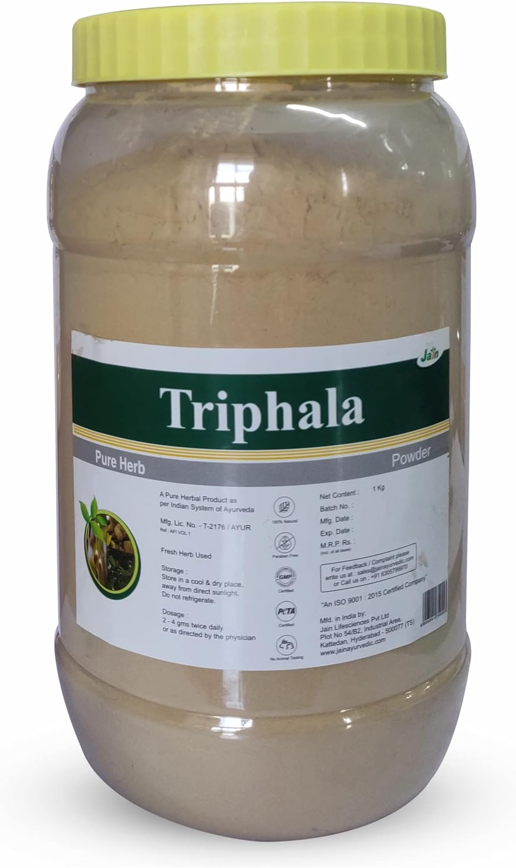 Jain Triphala Powder 1Kg
