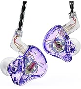 【バランスな音質表現・音質重視モデル】KBEAR Storm イヤモニ 有線イヤホン カナル型 イヤフォン 耳掛け インイヤーモニター ノイズキャンセリング 10mmダイナミックドライバ/PU+...