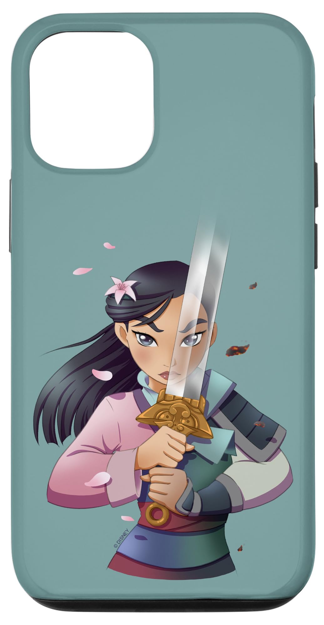 Coque iPhone 12 Mulan Disney Split Portrait le cadeau idéal pour fan
