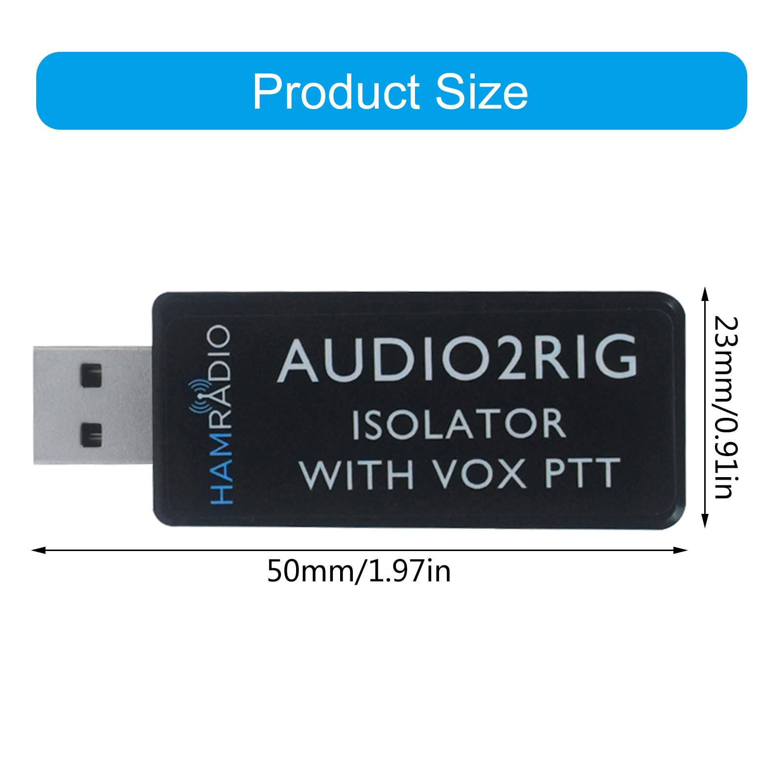 Scheda audio AUDIO2RIG isolatore integrato 3,5 mm per migliorare l'uditività su PC e laptop