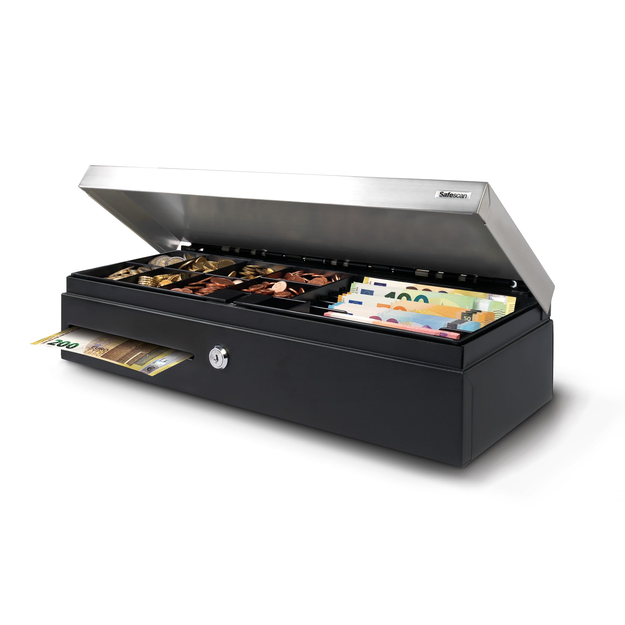 Safescan 3540L Afsluitbare Deksel Kassalade Zwart kopen | Office Centre